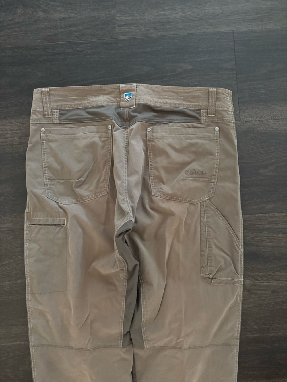 Kuhl Radikl Stretch Hiking Cargo Pants Men’s 36x30 Khaki VGC Strech 5109 - Picture 4 of 5